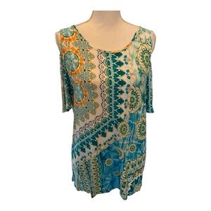 Chico’s soft cold shoulder top